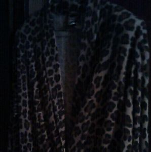 Leopard blazer